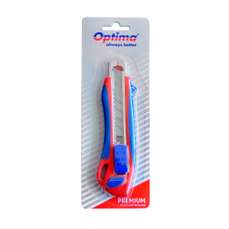 Cutter 18 mm cu sina metalica si 2 rezerve SK5, Premium Optima