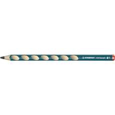 Creion fara guma, HB, pentru dreptaci, corp verde petrol, ergonomic EASYgraph Stabilo