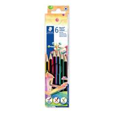Creioane colorate 6culori/set, Noris Wopex Staedtler