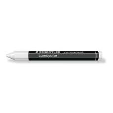 Creion permanent, alb, Lumcolor Omnigraph Staedtler ST-236-0