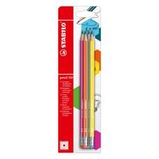 Creion cu guma, 2B, 4buc/set, 160 Stabilo SWB5086210