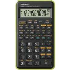 Calculator de birou, stiintific, 10 dig, negru/verde, EL-501TBGR Sharp