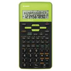 Calculator de birou, stiintific, 10 dig, negru/verde, EL-531THBGR Sharp