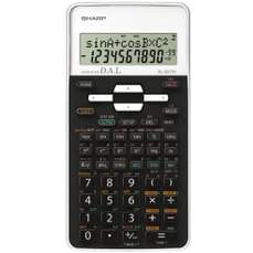 Calculator de birou, stiintific, 10 dig, negru/alb, EL-531THBWH Sharp