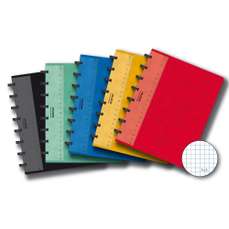 Caiet cu spira A5, 72file, matematica, coperta carton color embosat, Aurora Adoc