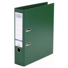 Biblioraft plastifiat exterior/interior 8cm, verde, Smart Pro Elba