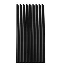 Baghete din plastic, 8mm, negru, indosariere 51-75coli, 100buc/set, 65108N Ecada
