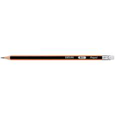 Creion cu guma, B, 851724FC, Black Peps Maped(FSC)