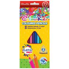 Creioane colorate 12culori/set, FYCKCCO12 Colour KIDS