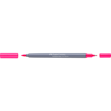 Marker solubil in apa, roz, 229, 2 varfuri, Goldfaber, Faber Castell-FC164529