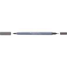 Marker solubil in apa, gri rece IV, 233, 2 varfuri, Goldfaber, Faber Castell-FC164533
