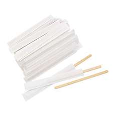 Paletine cafea, din lemn, ambalate individual, 50buc/set, Global
