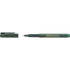 Liner verde, varf 0,4mm, Finepen 1511 Faber Castell- FC151163