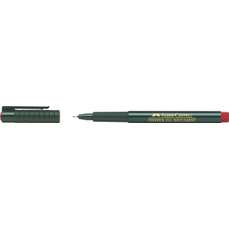 Liner rosu, varf 0,4mm, Finepen 1511 Faber Castell- FC151121