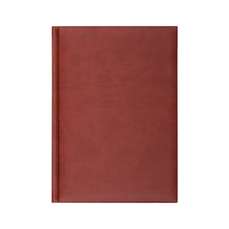 Agenda nedatata A5, rosso cardinale, 439 Bristol