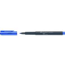 Marker neon, albastru, varf 1,5mm, Faber Castell-FC160851