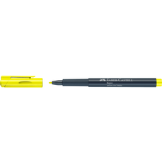 Marker neon, galben, varf 1,5mm, Faber Castell- FC160807