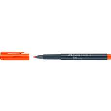 Marker neon, portocaliu, varf 1,5mm, Faber Castell-FC160815
