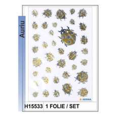 Sticker Decor, gandac, auriu, 1folie/set, H15533 HERMA