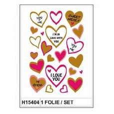 Sticker Magic, LOVE, stralucitor, 1folie/set, H15404 HERMA