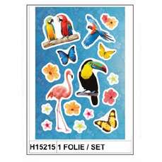 Sticker Magic, pasari si flori, 1folie/set, H15215 HERMA