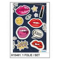 Sticker Magic, LIPS, pufoase, 1folie/set, H15401 HERMA
