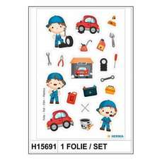 Sticker Magic, mecanici, 1folie/set, H15691 HERMA