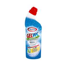 Detergent pentru dezinfectarea toaletei, marin, 1L, Gel Wc Clor 4 in 1 MSV