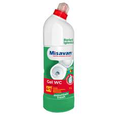 Detergent pentru dezinfectarea toaletei, mountain fresh, 1L, Gel Wc Clor 4 in 1 MSV