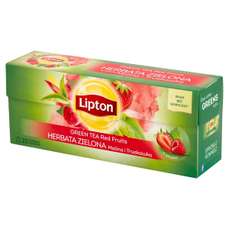Ceai verde cu aroma de fructe rosii, 25plicuri/cutie, Lipton