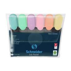 Textmarker 6 culori/set, Job Pastel Schneider