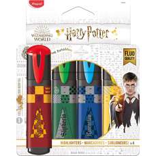 Textmarker 4 culori/set, Harry Potter Maped