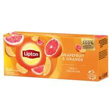 Ceai infuzie de grepfruit si portocala, 20plicuri/cutie, Lipton