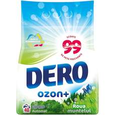 Detergent pudra pentru tesaturi, automat, 4kg, Ozon Roua Muntelui Dero