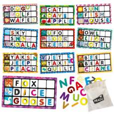 Joc Bingo atingeti imagini si cuvinte, Montessori Headu
