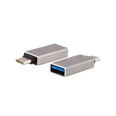 Adaptor USB (mama) la USB-C (tata), gri, On-The-Go TnB