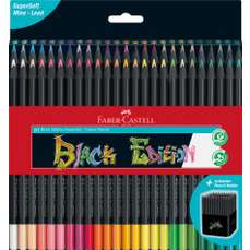Creioane colorate 50culori/set, Black Edition Faber Castell-FC116450
