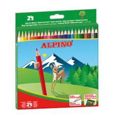 Creioane colorate 24culori/set, MS-AL010658 ALPINO