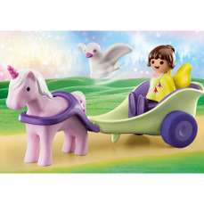 Zana cu trasura si unicorn, Playmobil 1.2.3