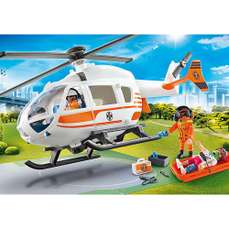 Elicopter de salvare, City Life Playmobil