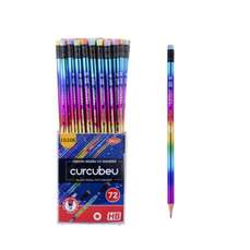 Creion cu guma, HB, CG108, Curcubeu Daco