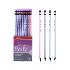 Creion cu guma, HB, CG202, Perla Daco