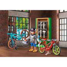 Set cadou, Atelier de biciclete, City Life Playmobil