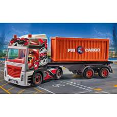 Camion cu container de marfa, City Action Playmobil