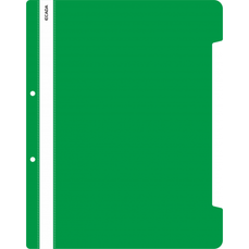 Dosar plastic cu sina si perforatii, verde, 50buc/set, 51001V Ecada