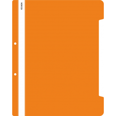 Dosar plastic cu sina si perforatii, portocaliu, 50buc/set, 51001P Ecada