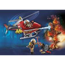 Elicopter de pompieri cu 2 figurine, City Action Playmobil