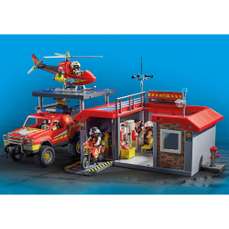 Camion de pompieri cu furtun, City Action Playmobil