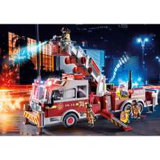 Masina de pompieri cu scara turn, City Action Playmobil