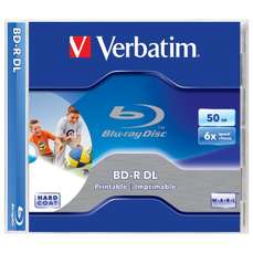 BD-R, 50GB, 6x, carcasa, printabil, DL, Verbatim